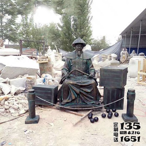 林則徐銷(xiāo)煙情景小品擺件雕塑園林景區(qū)玻璃鋼仿銅景觀 林則徐銷(xiāo)煙情景小品擺件雕塑園林景區(qū)玻璃鋼仿銅景觀