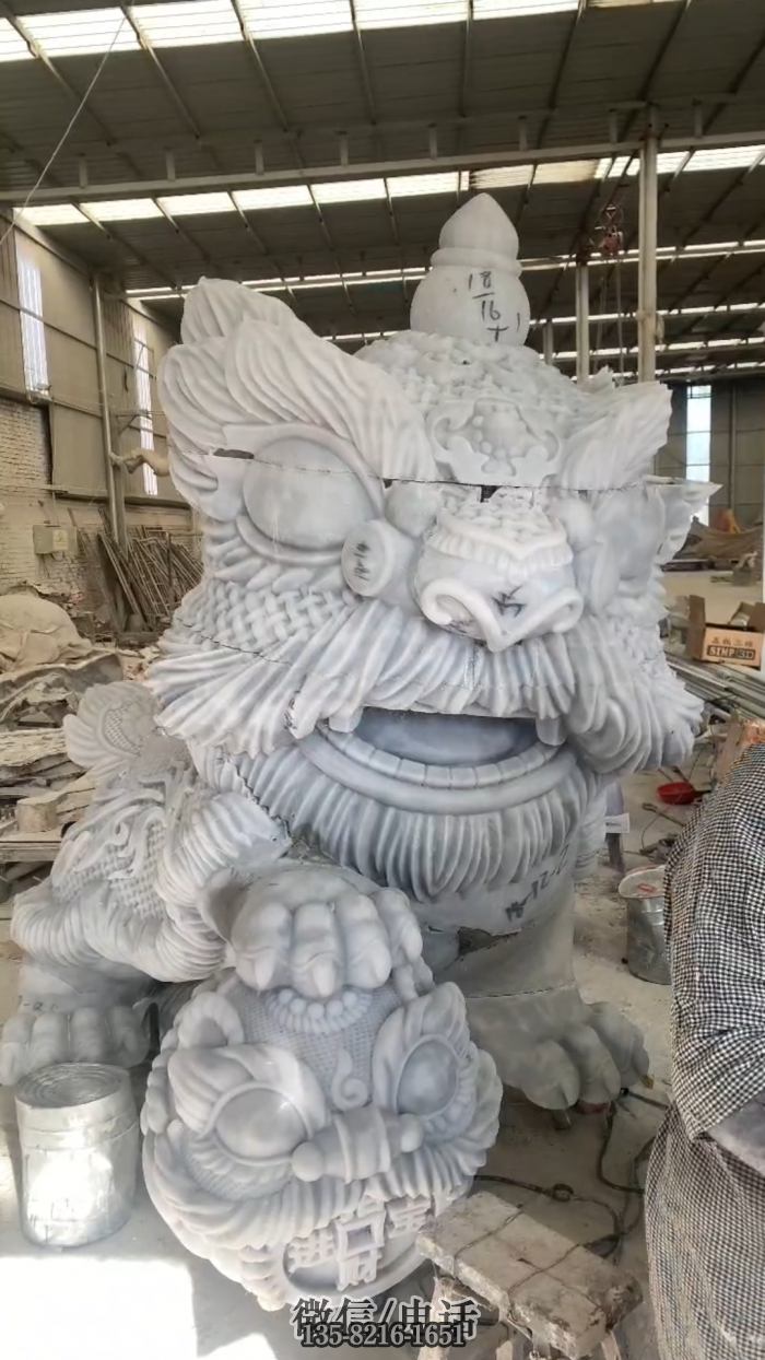 舞獅子，3d打印件拼裝完成
